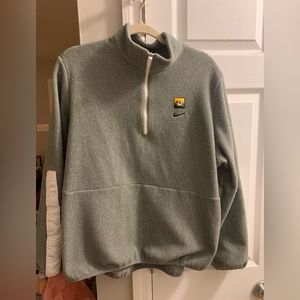 Nike Quarter Zip Mizzou Fleece Jacket. University of Missouri.